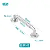 Fabricante Alças de Aço Inoxidável Feitas Sob Medida para Portas, Janelas, Armários, Alças Sólidas para Guarda-Roupas, Alças de Porta Montadas na Superfície Estilo Antigo, Alças Espessadas