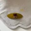 Pasador de Pelo Retro Afelpado Pinza BB Lazo de Oso Pinza Lateral para la Frente Linda Pinza de Pelo de Gama Alta para Flequillo Accesorio para el Cabello