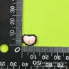 Mini Serie Negra Brillante de Polvo Accesorios de Resina Pegamento en Crema DIY Funda para Teléfono Móvil Accesorios para el Cabello Pasador Imán para Refrigerador Pegatina para Taza de Agua