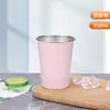 Conjunto de Copos de Cerveja de Aço Inoxidável 304, Copo de Cerveja, Taça de Vinho Pequena, Copo para Bebidas Geladas de Verão, Copo de Água Portátil para Exterior