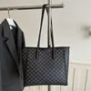 Bolsa de Hombro Tote Grande Simple Retro con Estampado de Letras Elegante Versátil Nueva Moda Primavera 2026