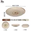 Prato de acompanhamento para hot pot molde de pasta de camarão dispositivo de chapeamento conjunto de tubos de bambu pratos de melamina para carne e peixe comercial travessa criativa