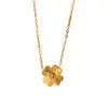 Collar Chenhe de Acero de Titanio para Mujer, Diseño que No se Desvanece, Colgante de Cadena, Joyería de Cadena para Clavícula de Acero Inoxidable, No se Desvanece en Verano