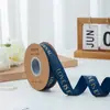Cinta Hot Stamping Cinta con Hilo Cinta Personalizada Flor Artesanal Empaque de Regalo para Hornear Pasteles Lazo Pasador Cinta Hecha a Mano