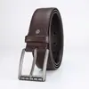 Cinto de Couro Versátil para Homens de Meia-idade e Jovens, Resistente ao Desgaste, Durável, com Fivela, para Moda Business