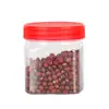 Botella de miel grado alimenticio 2kg botella de plástico PET engrosada frasco de almacenamiento de boca ancha frasco transparente botella de empaque para frutas secas
