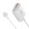 Carregador PD de Nitreto de Gálio 200W Multifuncional 120W 3A3 C Carregador de Mesa 160W Adaptador Multiuso 4C2A