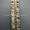 Em estoque atacado 1,5 CM estilo Coco Chanel fio dourado e prateado franja dupla face fita de renda estilo étnico sapato bolsa acessórios de vestuário