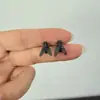Nuevos Pendientes de Mosca Simulada, Pendientes Divertidos Abstractos Graciosos de Broma, Pendientes de Insecto con Diseño Simulado para Mujer