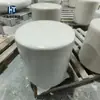 Banqueta Pedestal Redonda UHPC Assento Externo para Lojas de Chá Banqueta de Terrazzo Banqueta de Piso de Cimento Pré-fabricada Em Estoque Customização em Lote