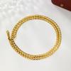 Xuping Nueva Moda Aleación Galvanizada Color Oro 24K Hebilla Japonesa Collar Sencillo Cadena para Clavícula Joyería Personalizada Venta al por Mayor