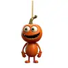 Colgante de coche de calabaza de Halloween transfronterizo nuevo, colgante de espejo retrovisor, calabaza fantasma, colgante plano acrílico