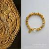 Joyería Xuanhua Pulsera de Piedra Ojo de Tigre Dorado Natural Nueva Pulsera de Cristal Blanco Chino Estilo Antiguo Guofeng Regalo para Mujeres