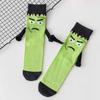 Calcetines de Halloween Amazon Animal de Media Pantorrilla Calcetines Geométricos para Hombre Calcetines Divertidos de Esqueleto Calcetines con Cara Sonriente para Mujer Calcetines de Moda Calcetines Mano a Mano