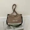 Nova Bolsa Tote Fofa 2026, Fashion e Simples, Versátil para o Dia a Dia, Grande Capacidade, Bolsa de Ombro com Desenho para Mulheres