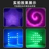36 Luces de Matriz a Todo Color, Luces de Atmósfera de Fondo de Barra, Luces Teñidas de Matriz de Puntos para Sala de Transmisión en Vivo, Luces de Matriz a Todo Color para Carreras de Caballos