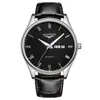 Relógio Guanqin B4 Marca Estudante Calendário Duplo À Prova D'água Pulseira de Aço Relógio de Quartzo Luminoso Relógio Masculino Gq11006