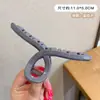2026 Nuevo Modelo Pinza de Garra Simple Versátil Mate Accesorio Elegante para el Cabello para Peinado de Moño Pinza Tiburón Pasador de Moda Tocado