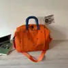 Bolsa cruzada ShuaiMijia de gran capacidad para el gimnasio, bolsa de mano para viajes cortos, bolsa de almacenamiento de equipaje para exteriores para mujer