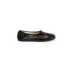 Otoño 2026 Zapatos Planos Mary Jane de Piel de Vaca Encerada y Aceitada Ultra-Suaves con Lazo de Puntada Media Tipo Huevo para Mujer