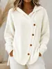 Nuevo cárdigan de punto con capucha para mujer, otoño e invierno 2026, transfronterizo europeo y americano, casual, holgado, abotonado, de manga larga
