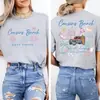 Camisa de Praia Primo Tsitp Programa de TV Verão Eu Me Tornei uma Linda Camiseta Reversível Equipe Conla