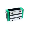 Trilhos de guia deslizantes intercambiáveis quadrados/com flange da série HG da Hiwin, versões padrão/estendidas, gama completa de modelos