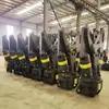 Cizallas hidráulicas para excavadora, pinzas hidráulicas multifuncionales de rotación de 360 grados, cizallas trituradoras de hormigón armado de doble cilindro tipo pico de halcón