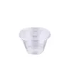 Taza para Pastel Horneado Contenedor Transparente de Plástico Caja de Empaque para Postre Tiramisú Caja para Pastel Completa de PET con Tapa