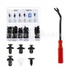Caja de 100 Piezas Clips Universales para Parachoques de Coche, Paneles de Puerta, Tornillos para Guardabarros de Maletero, Tornillos de Expansión