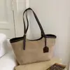 Bolso Tote Versátil Retro para Mujer Otoño e Invierno 2025 Nuevo Bolso de Hombro de Gran Capacidad para el Trabajo Bolso de Mano Simple y de Moda