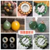Amarelo Envelhecido Verde Semente Original de Bodhi Contas Espalhadas pulseira anel colar DIY Fruta Grande Chamando Homens e Mulheres Birmaneses por Jin