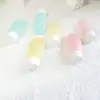 Set de Botellas de Viaje de Silicona Tipo Exprimidor Bolsas Reutilizables para Champú y Gel de Ducha Botellas Vacías Surtidas para Cosméticos