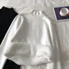 Suéter de malha com gola alta integrada e gola média de fleece, suéter feminino de inverno com forro de fleece, espessado, de manga longa, camada interna quente
