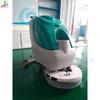Máquina lavadora de pisos semiautomática de empuje manual para taller, máquina limpiadora industrial de pisos, máquina todo en uno para lavar y aspirar pisos de pintura