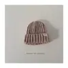 Bufanda de Punto para Niños Estilo Coreano Otoño e Invierno Color Sólido Mezcla de Lana, Personalizada y Sencilla, Cortavientos y Cálida para Niños y Niñas
