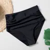 Short de Natação Feminino Anti-Exposição Parque Aquático Falso Duas Peças Emagrecedor Boxer Secagem Rápida Roupa de Banho Anti-Constrangimento