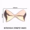 Largo 64mm Hebilla Decorativa Oval Ropa Zapato Flor Equipaje Hebilla para Zapato Hebilla de Pin Accesorios Accesorios Botas Zapatos Cálidos Zapatos de Cuero
