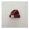 Sombrero de Lana Simple Estilo Coreano para Niños Otoño Invierno Nuevo Holgado Perezoso Cálido Tejido Apilado Piel de Melón Moda