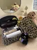 Bolsa de Maquiagem Personalizada, Bolsa de Viagem de Aparência Sofisticada, Bolsa Portátil Tridimensional com Alça, Bolsa de Maquiagem Conveniente de Grande Capacidade
