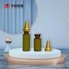 En stock, botella de esencia de polvo liofilizado de 3 ml y 5 ml, botella de vidrio líquido de aceite esencial de 13 dientes, botella de bayoneta con cabeza de trompeta Xilin
