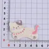 Gatito de Dibujos Animados Tridimensional Cuadros Rosas Estrella de Cinco Puntas Accesorios DIY Adorno para el Cabello Flor para Zapatos Accesorios Decoración para Zapatos de Agujeros Venta al por Mayor