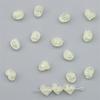 Cuentas acrílicas de palomitas de maíz con forma de corazón grueso de AliExpress, cuentas agrietadas, accesorios para pulseras y pendientes hechos a mano.