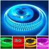 Tira de luz LED suave de 12 V y 2835 colores, barra de luz de parche de 8 de ancho para interiores, barra de luz azul hielo con cuentas de 24 V y 120
