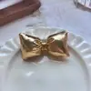 Novo Laço Brilhante de Couro Tridimensional DIY Pingente de Decoração de Natal Acessórios para Roupa Sapato Bolsa Cabelo Materiais