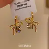 "Promesa del Pasado" Pendientes de Aro Retro Dorados con Dulce Elegancia Francesa y Alto Valor Estético