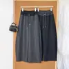 Pantalones de Lana con Bloques de Color de Plátano para Mujer Invierno Nuevo con Felpa Pantalones Casuales de Pierna Ancha Deportivos Sueltos Modernos Versátiles Pantalones Scimitar