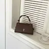 Moda Nova Primavera 2026 Pequena Bolsa Quadrada Bolsa de Ombro Retrô Tendência Estilosa Personalizada Bolsa Transversal Bolsa Feminina