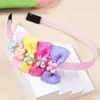 Diadema Coreana con Lazo Tridimensional para Niñas, Lindo Accesorio para el Cabello de Tela Estilo Princesa, Tocado Dulce y Versátil