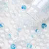 [Cuentas transparentes de dos colores] cuentas planas acrílicas diy pulsera de cuentas hecha a mano accesorios de joyería